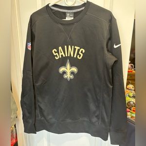 New Orleans Saints Nike ThermaFit pullover